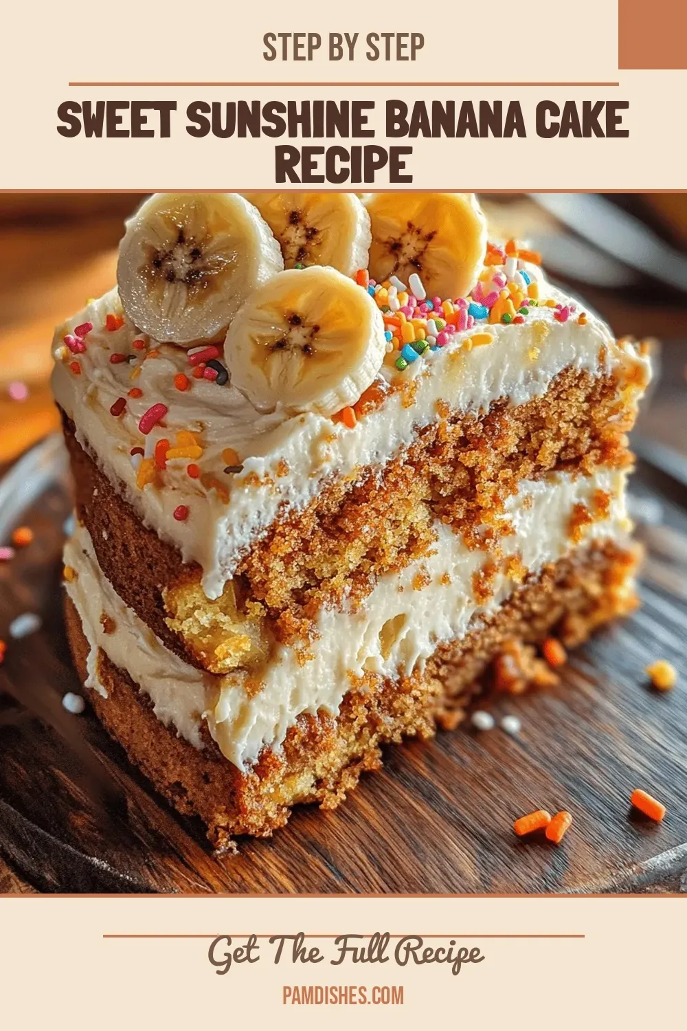 Sweet Sunshine Banana Cake Recipe
