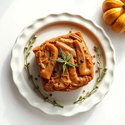 Pumpkin Spice Coffee Bar Cake