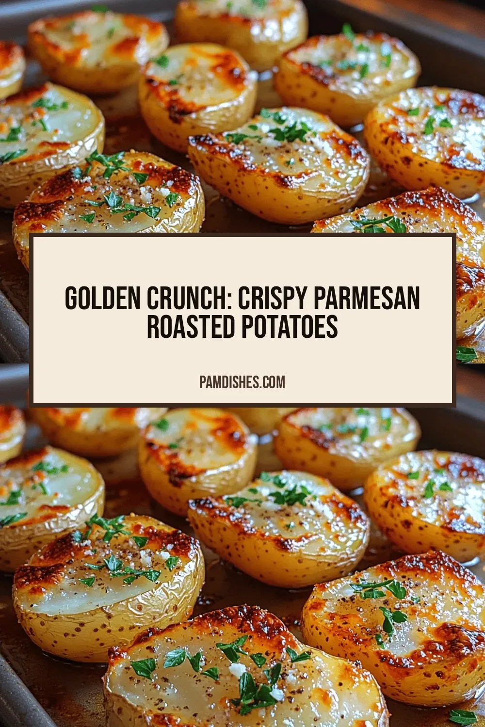 Golden Crunch: Crispy Parmesan Roasted Potatoes