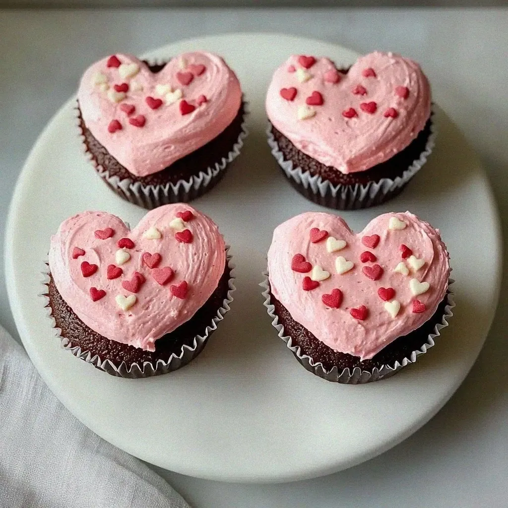 DIY Heart-Shaped Cupcakes : A Fun and Easy Valentine’s Day Baking Hack