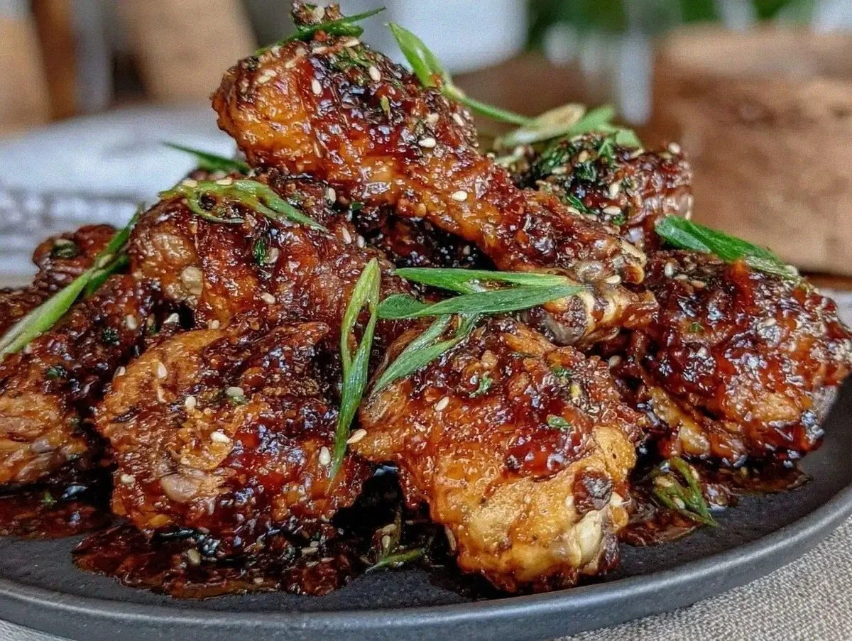 Sticky Asian Glazed Chicken Drumsticks Recipe – Easy Flavorful Dinner