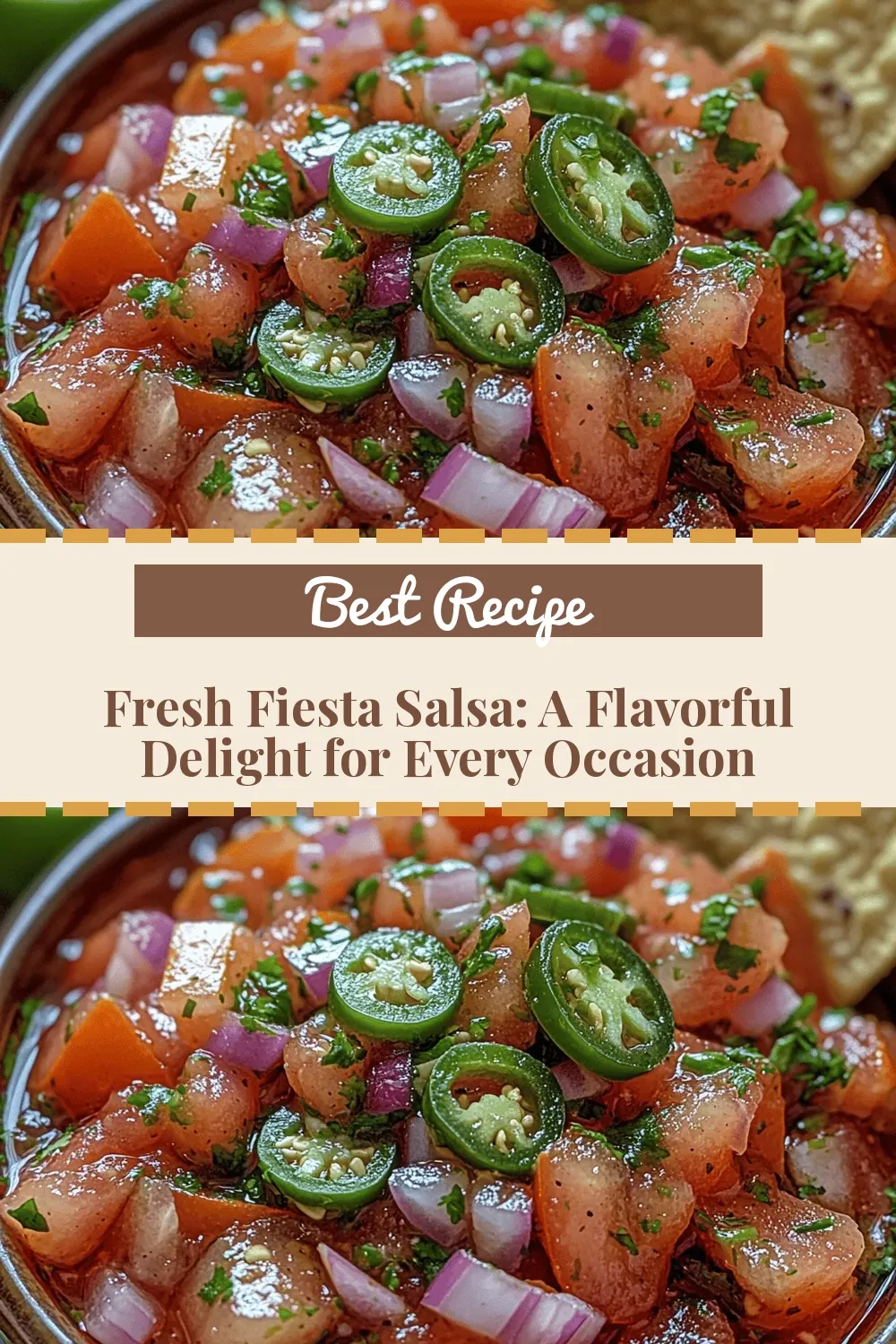 Fresh Fiesta Salsa: A Flavorful Delight for Every Occasion