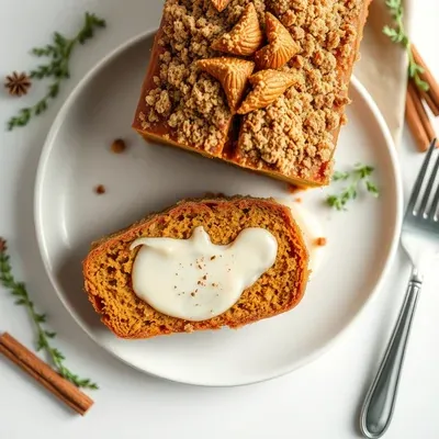 Pumpkin Cinnamon Crumble Loaf