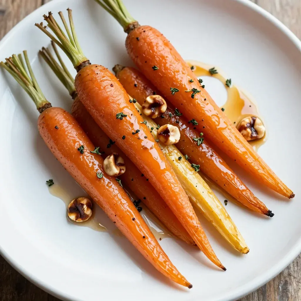 roasted carrots and parsnips with maple glaze for family side dishes