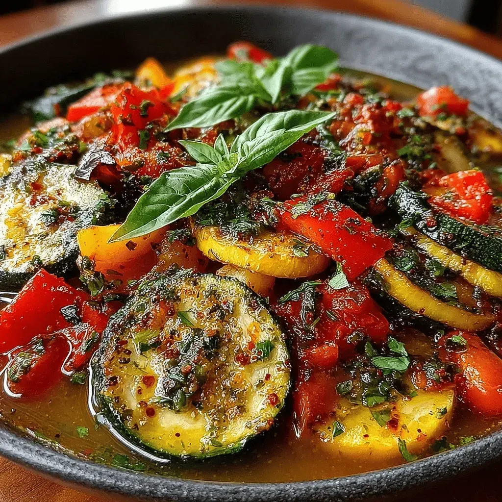 Savory Slow-Cooked Eggplant Ratatouille: A Culinary Delight