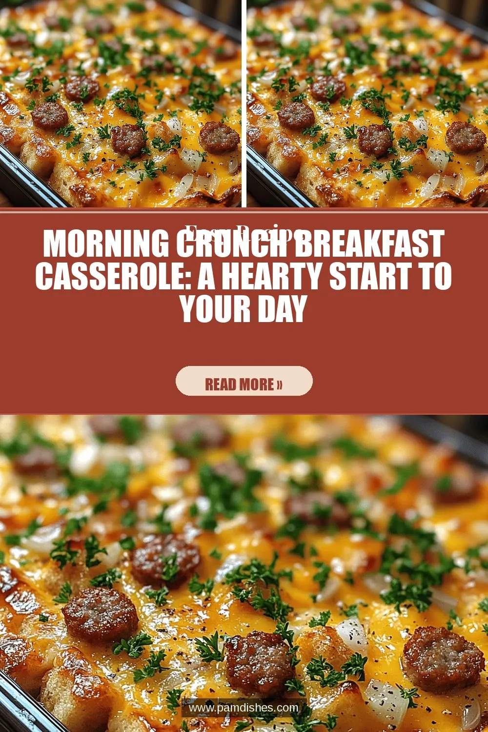 Morning Crunch Breakfast Casserole: A Hearty Start to Your Day