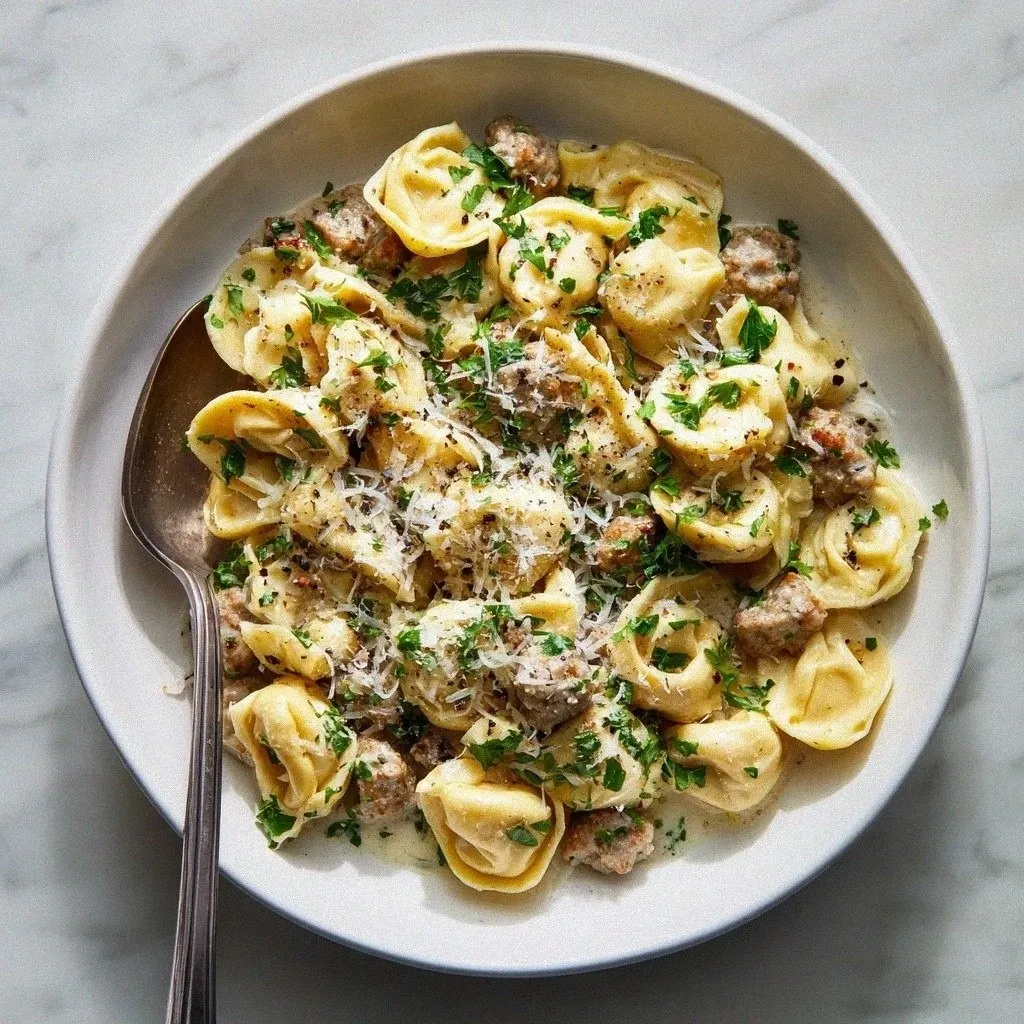 Creamy Sausage Tortellini Pasta: Rich, Comforting, and Weeknight-Ready
