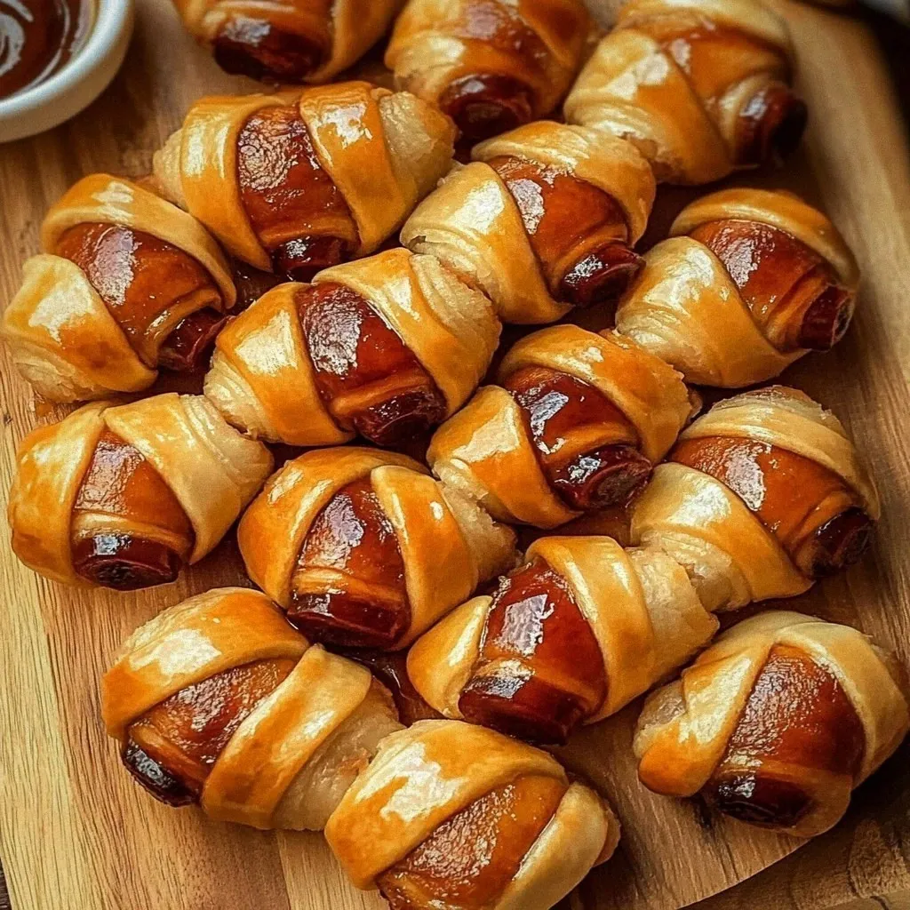 Irresistible Glazed Pigs in a Blanket Recipe Delights