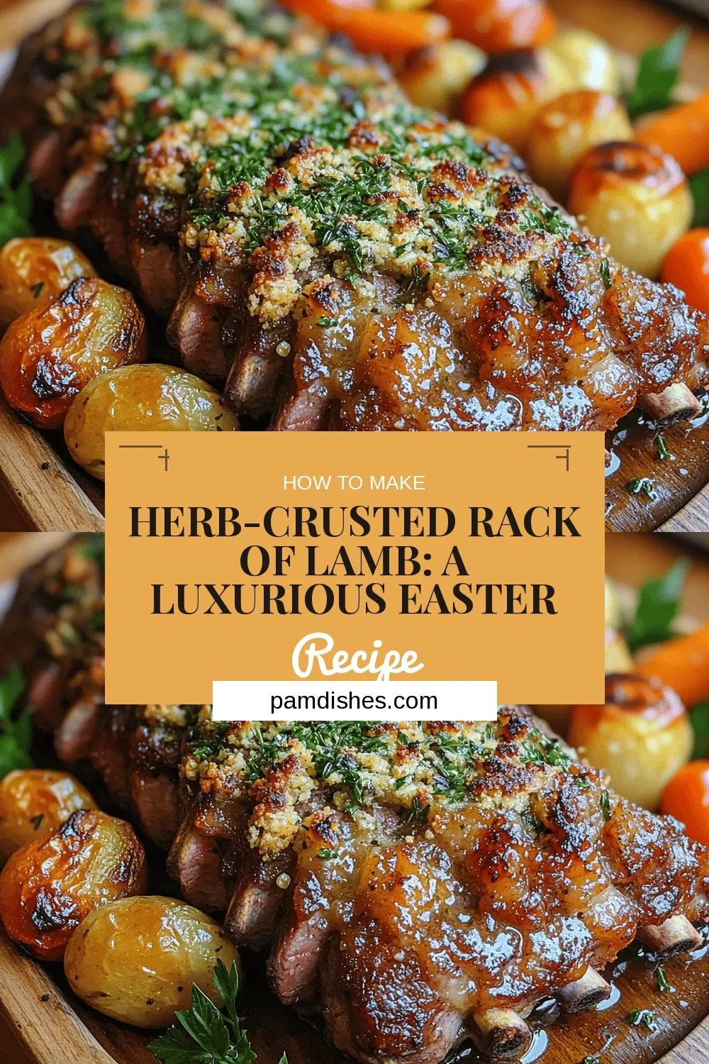 Herb-Crusted Rack of Lamb: A Luxurious Easter Delight