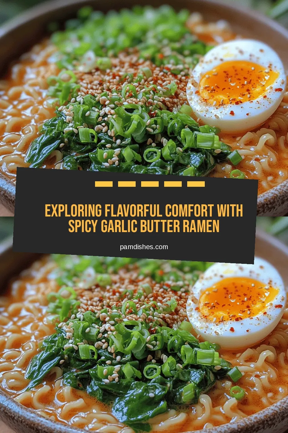 Exploring Flavorful Comfort with Spicy Garlic Butter Ramen
