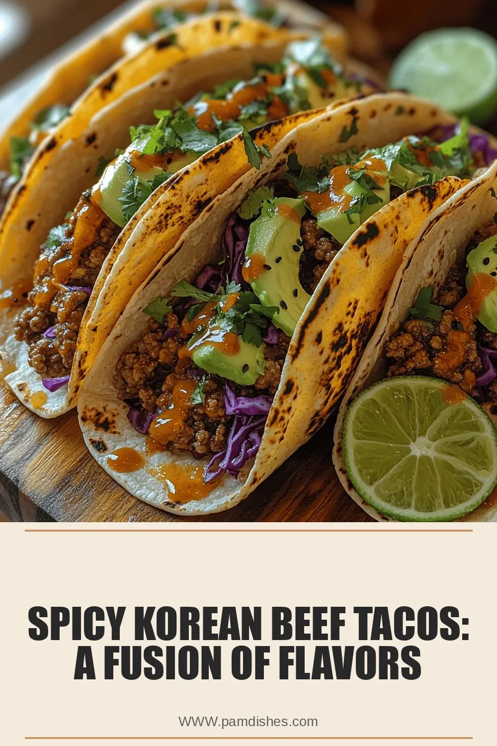 Spicy Korean Beef Tacos: A Fusion of Flavors