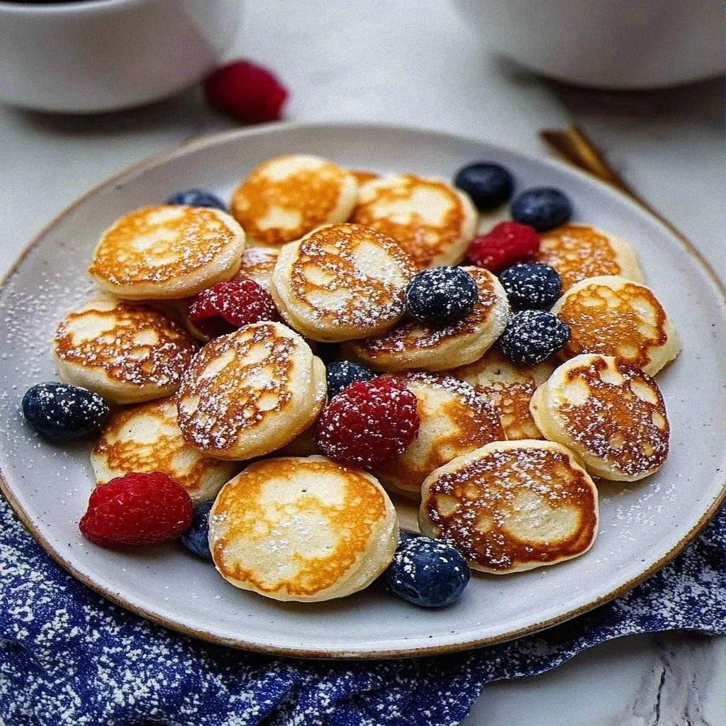 Fluffy Mini Pancakes: 10 Bites of Breakfast Joy