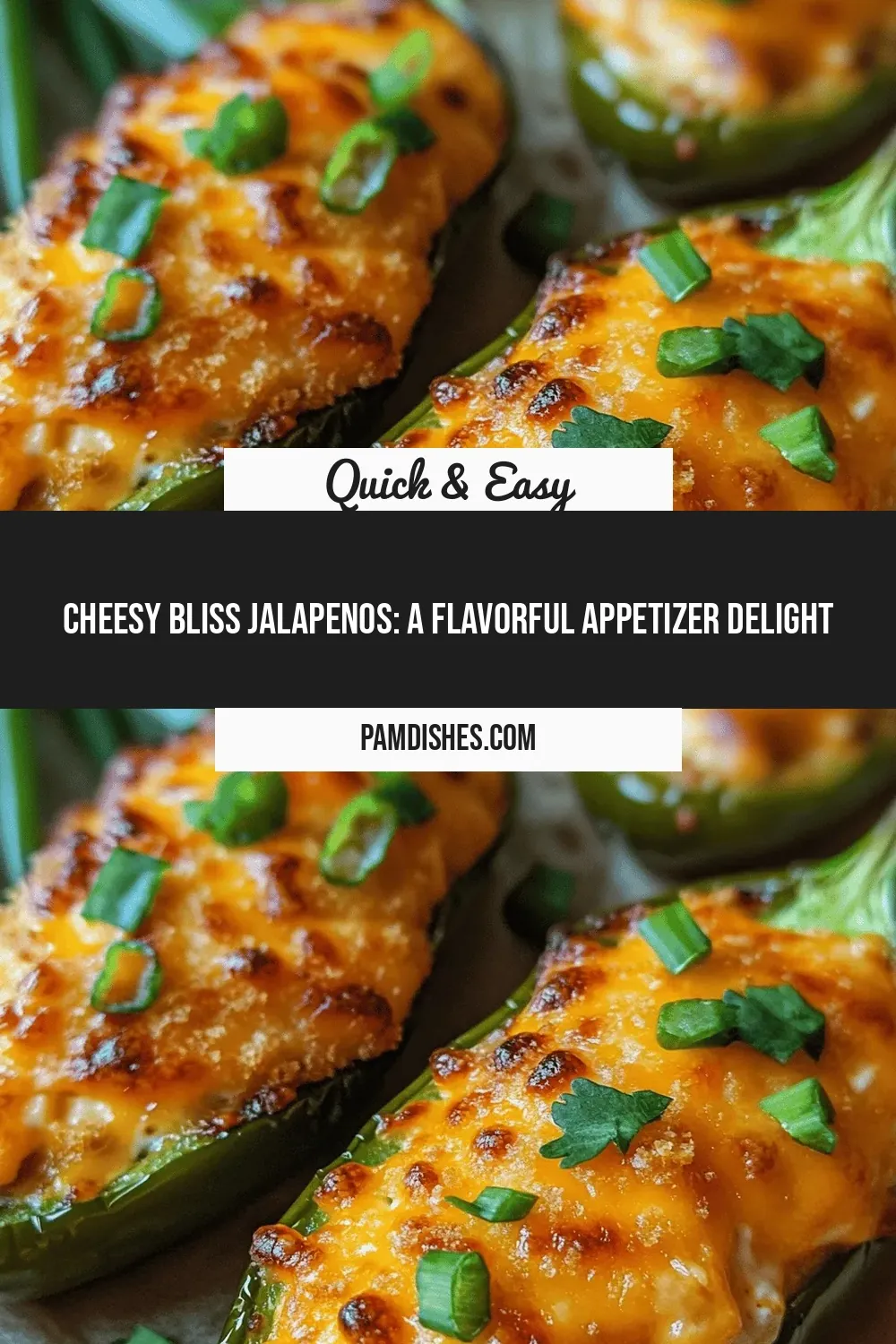 Cheesy Bliss Jalapenos: A Flavorful Appetizer Delight