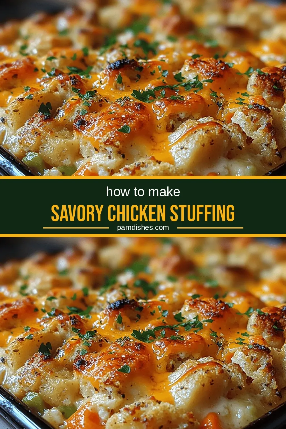 Savory Chicken Stuffing Casserole: A Comfort Food Delight