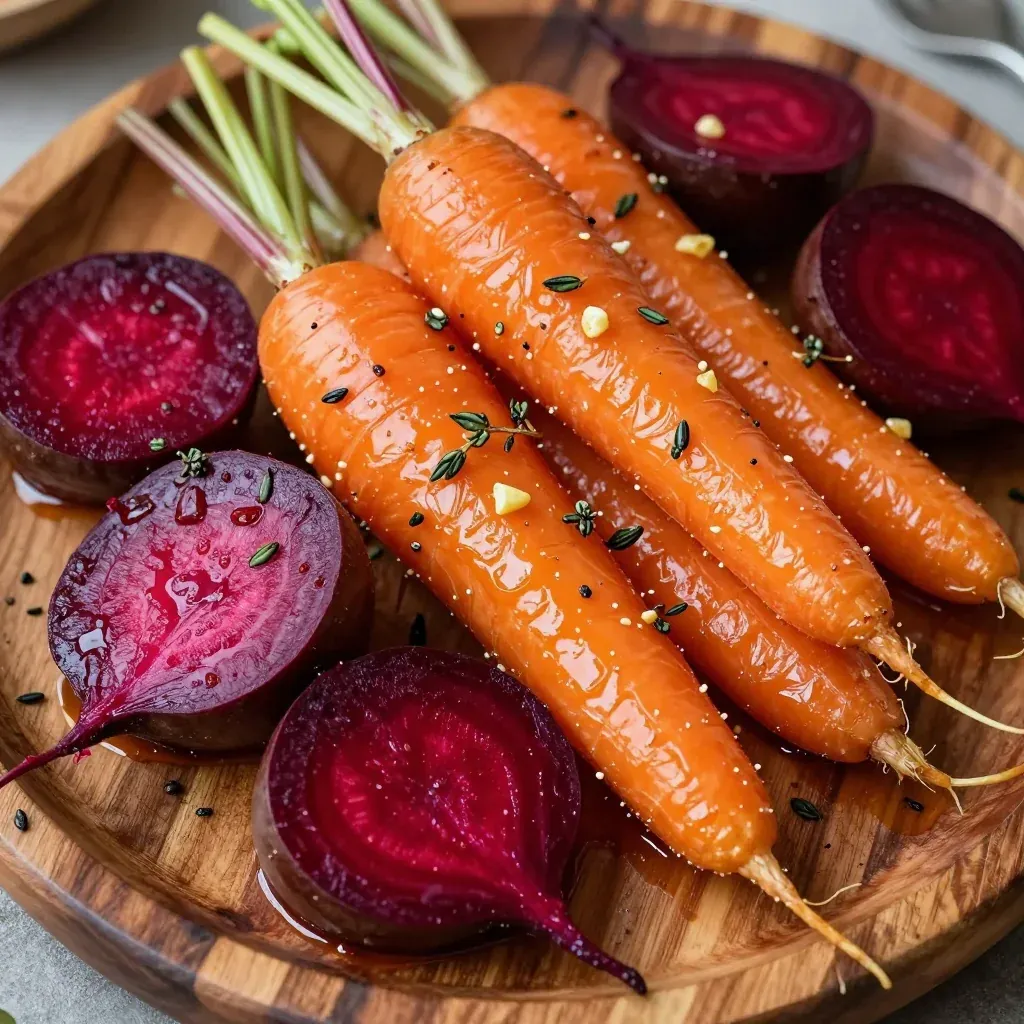 ovenroasted beets and carrots with garlic for nutritious family dinners