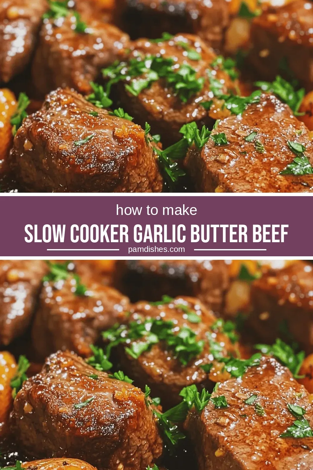 Slow Cooker Garlic Butter Beef Bites & Potatoes Recipe: A Delicious Comfort Food