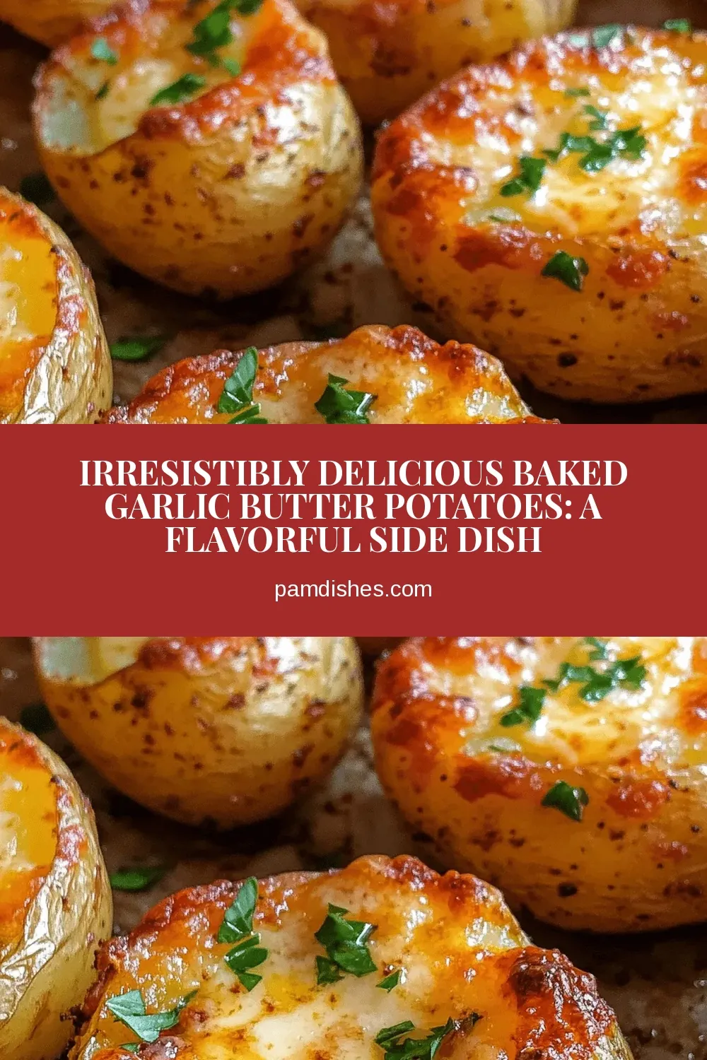 Irresistibly Delicious Baked Garlic Butter Potatoes: A Flavorful Side Dish