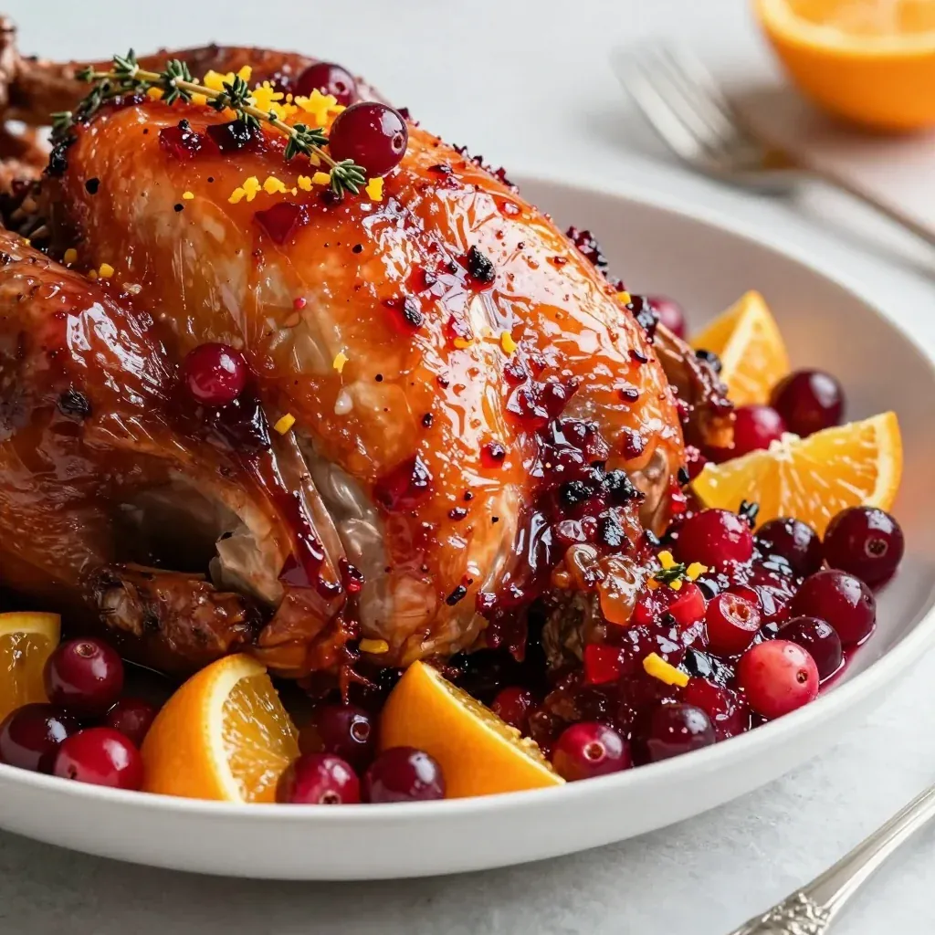 warm citrus and cranberry relish for christmas dinner accompaniments