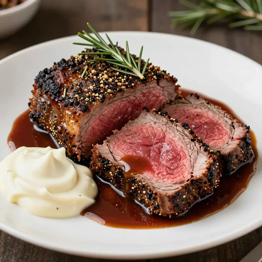 tender herbrubbed prime rib roast for christmas feast