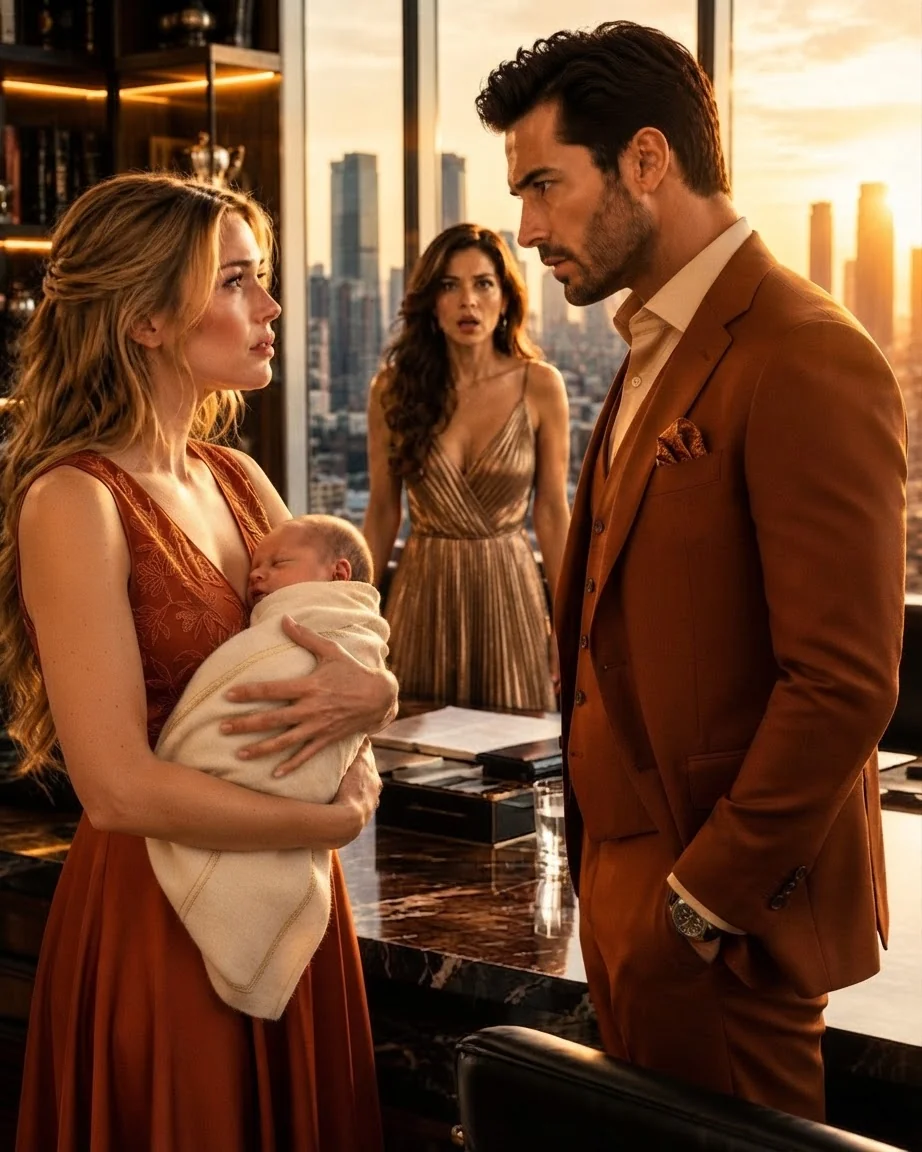 Eleven Days After Giving Birth Alone I Walked Into My Husband’s Divorce Office and Saw Him Face the Son He Never Knew He Had