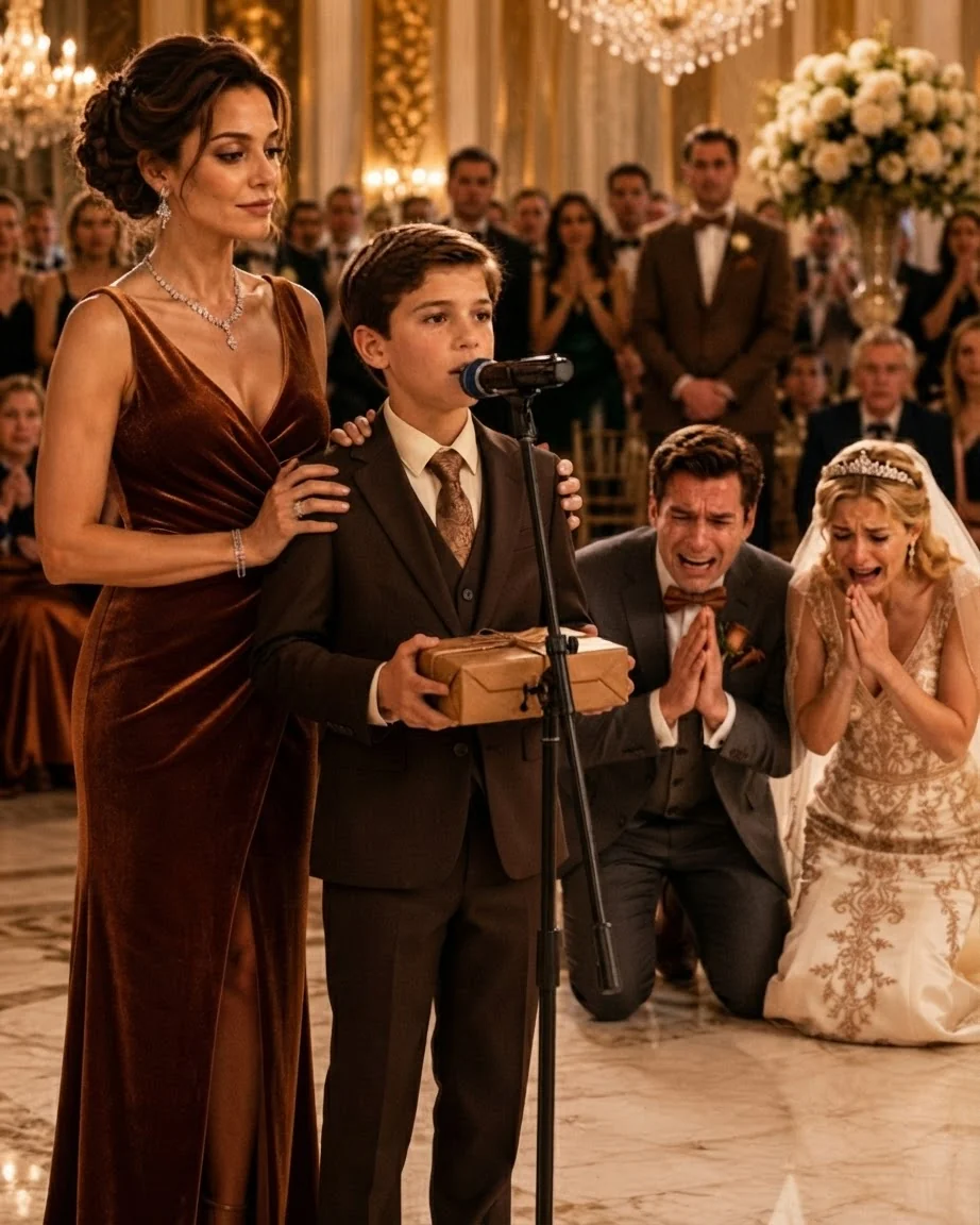 I Walked Into My Ex‑Husband’s Wedding With My Son, and He Gave Me a Gift That Shattered Everything