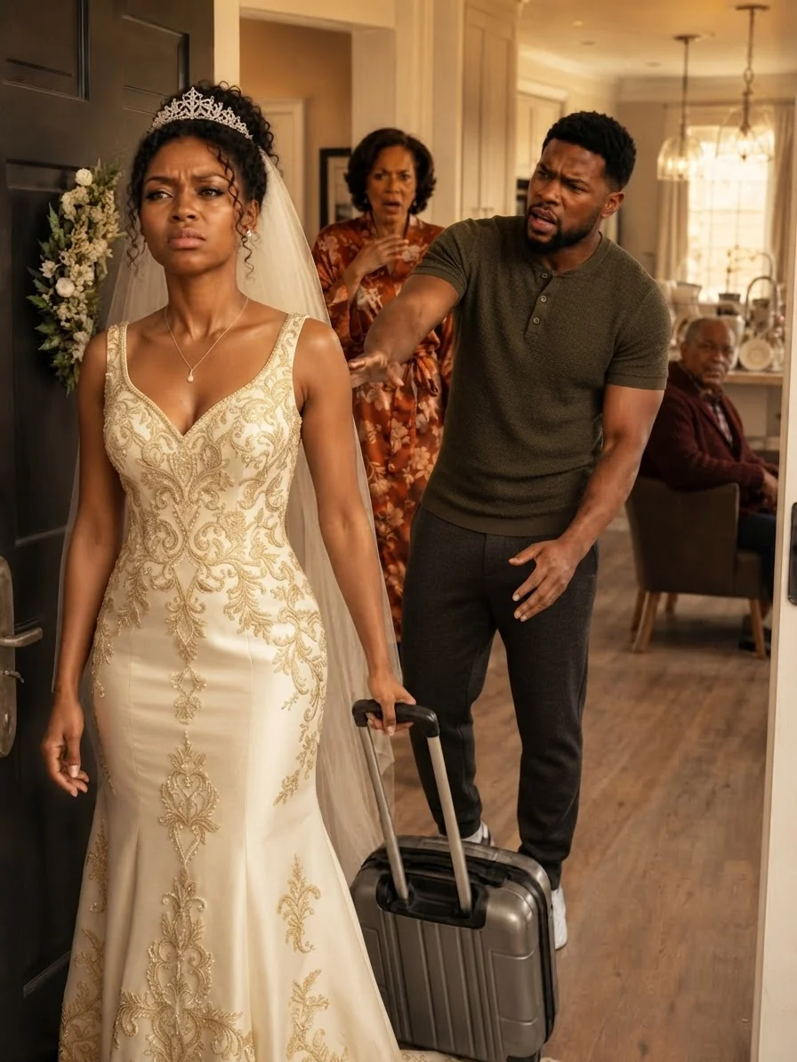 I walked out of my wedding with a suitcase, a broken promise, and the secret that shattered my family’s fortune.