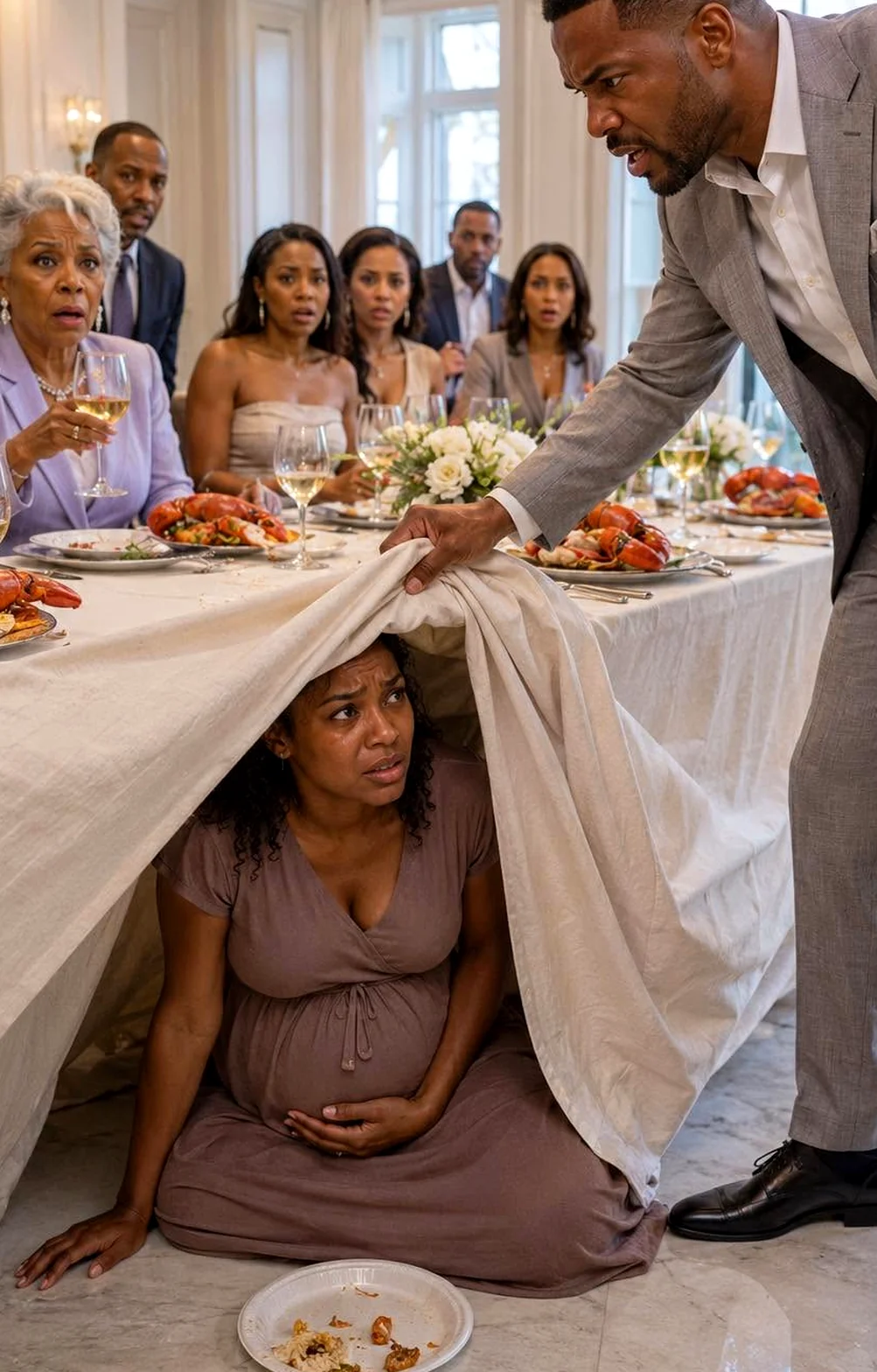 I Walked In to Find My Pregnant Wife Under the Table, and My Whole Life Shattered in an Instant