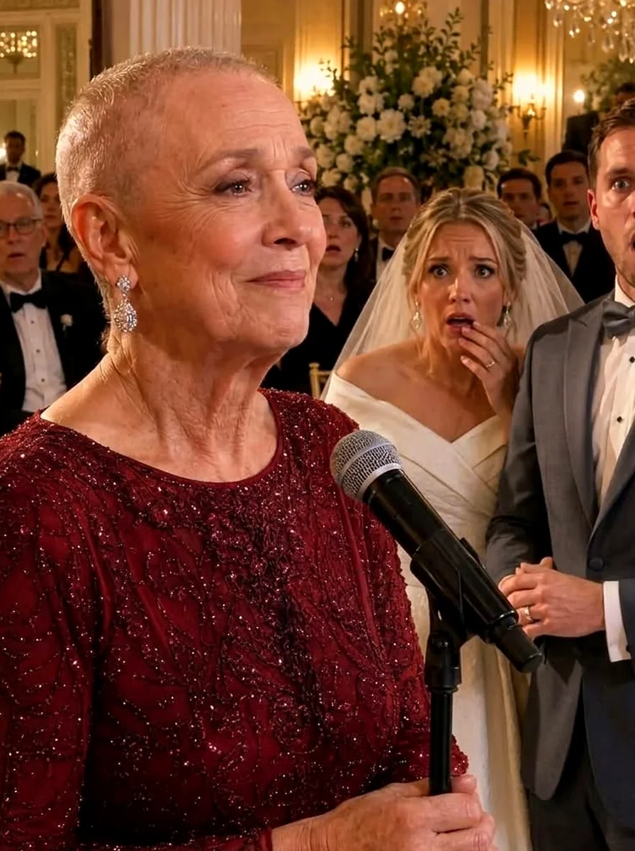 I Stood Bald at My Son’s Wedding, Cancelled the Million‑Dollar Transfer, and Reclaimed My Identity