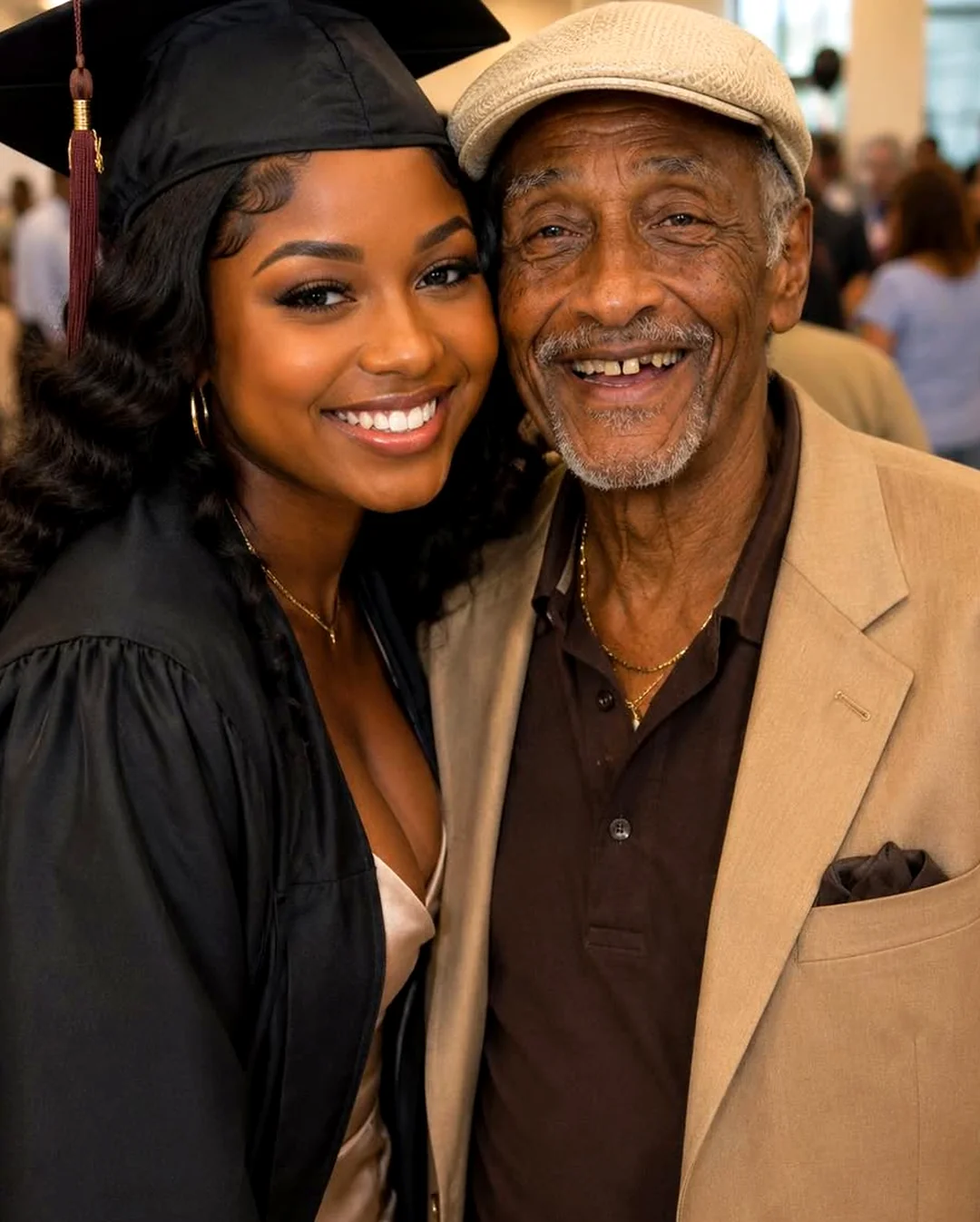 I watched my daughter walk past me at graduation, only to discover the janitor held her mother’s final secret letter.