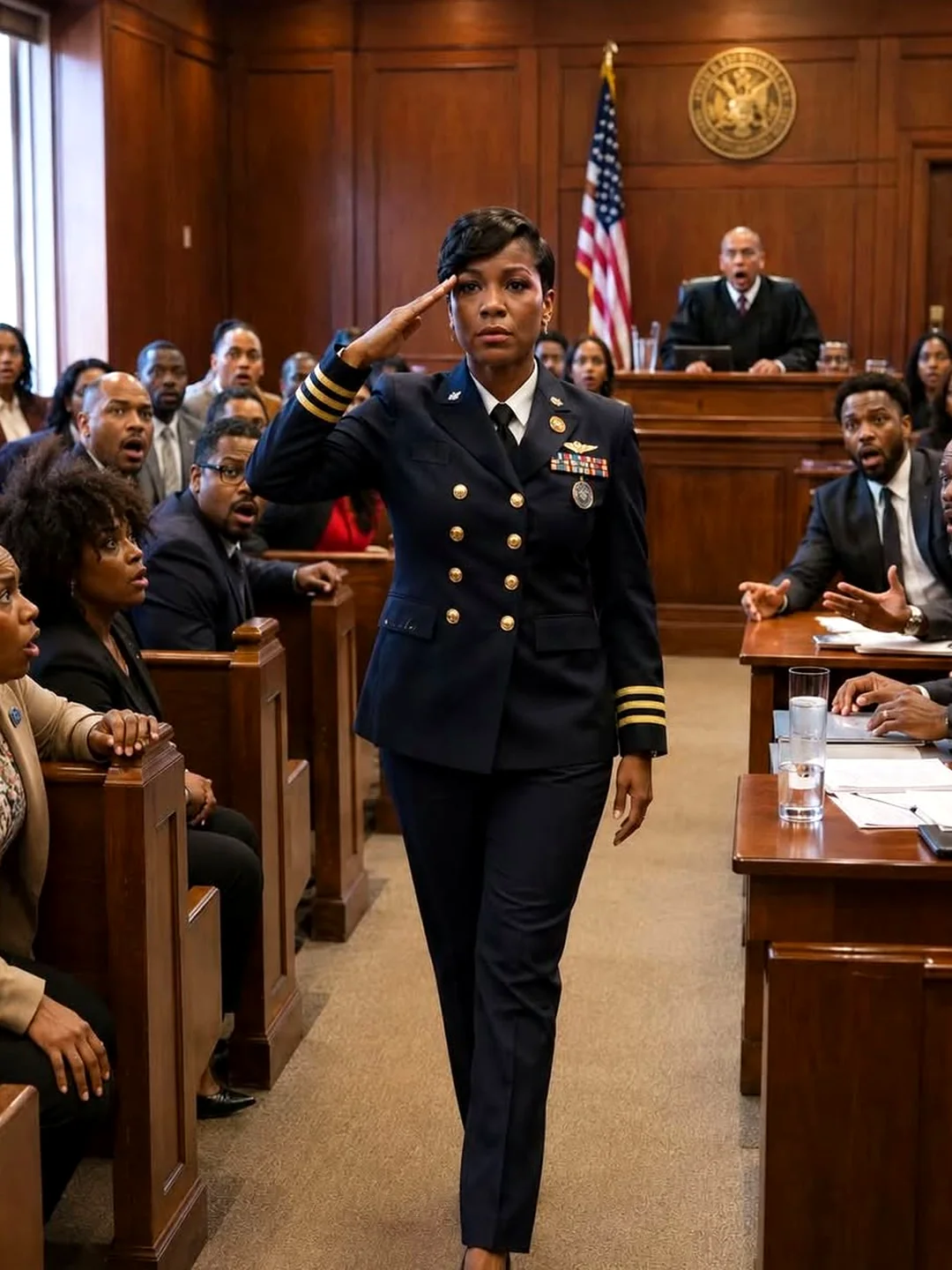 I Walked Into My Family’s Courtroom in Uniform, Only to Watch Them Turn Against Me for the Truth.