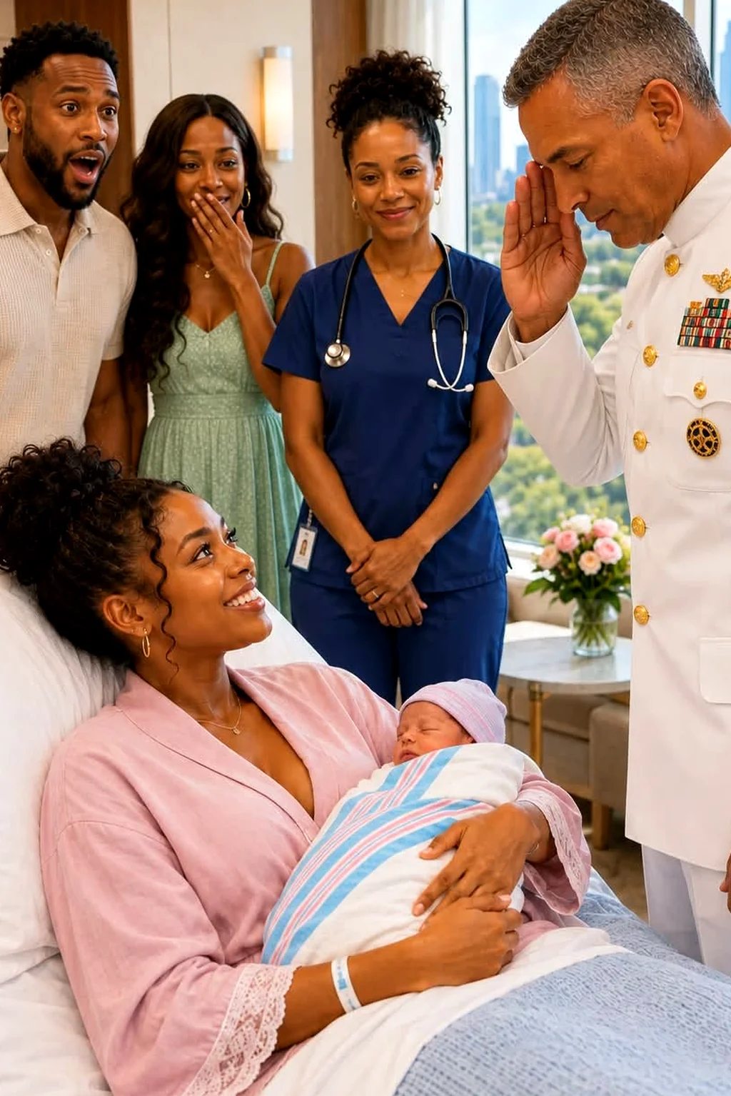 I was thrown out while in labor, but my secret inheritance and military promotion turned my husband’s betrayal into his downfall