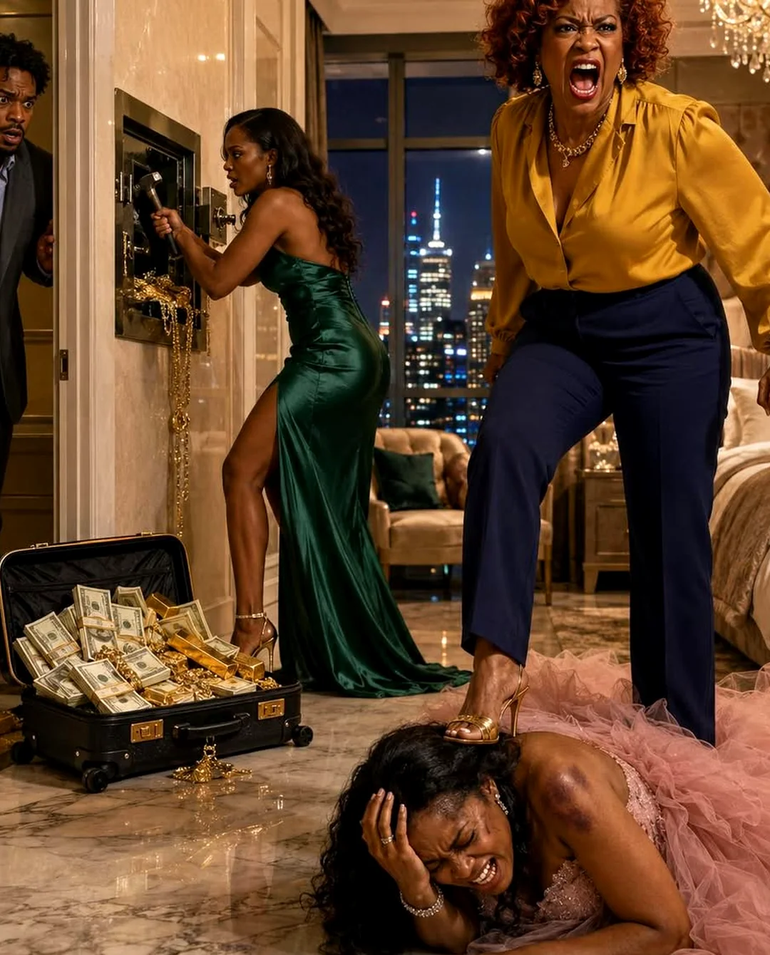 My Husband Found His Sister and Mother Attacking Me and Robbing Our Home While I Was Pregnant