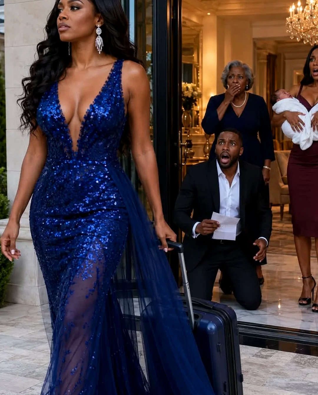 I Walked Out With My Suitcase and An $80 Million Offer, Leaving My Husband Crushed by the Secret I Revealed.