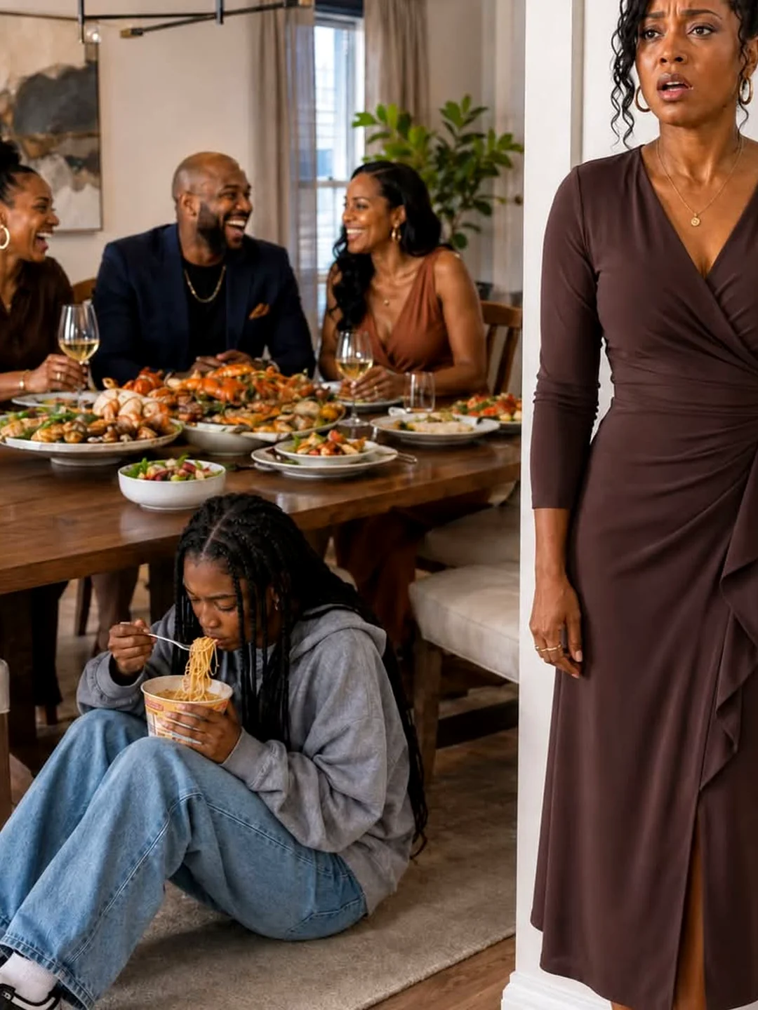 I Walked Out After My In‑Laws Spent $900 on a Feast While My Daughter Was Forced to Eat Cold Macaroni Alone