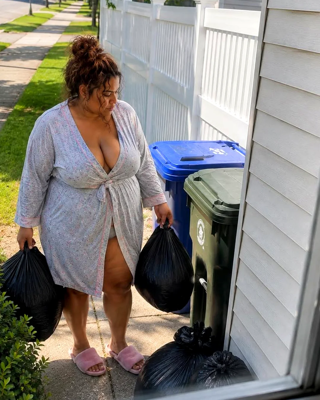 I finally had enough of my neighbor’s trash dumping and decided to teach her a lesson I’ll never forget