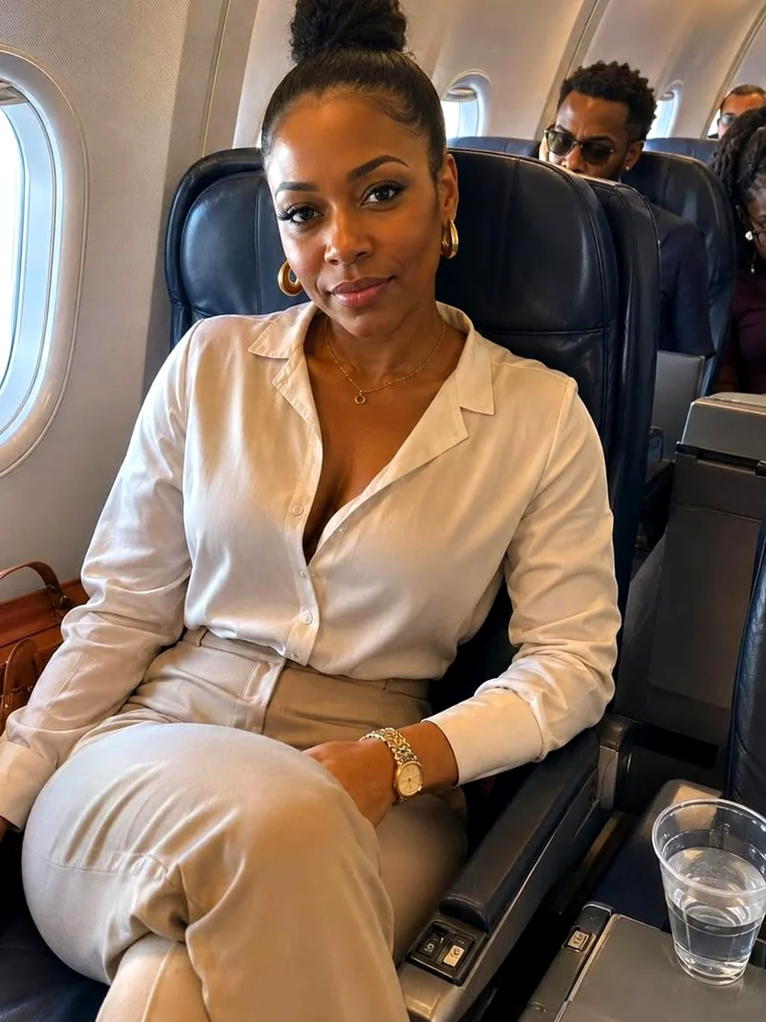 I Sneaked Onto My Husband’s Flight to Surprise Him but He Announced Another Woman’s Name Instead