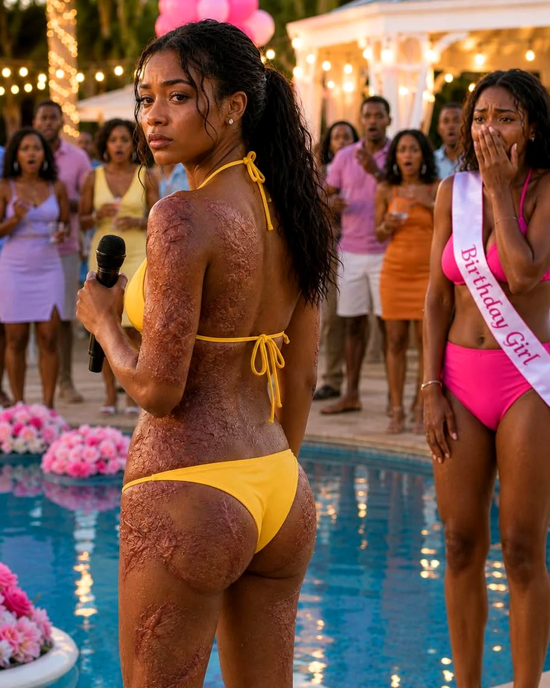 I Revealed My Scars at My Sister’s Birthday Party, and the Silence That Followed Changed Everything