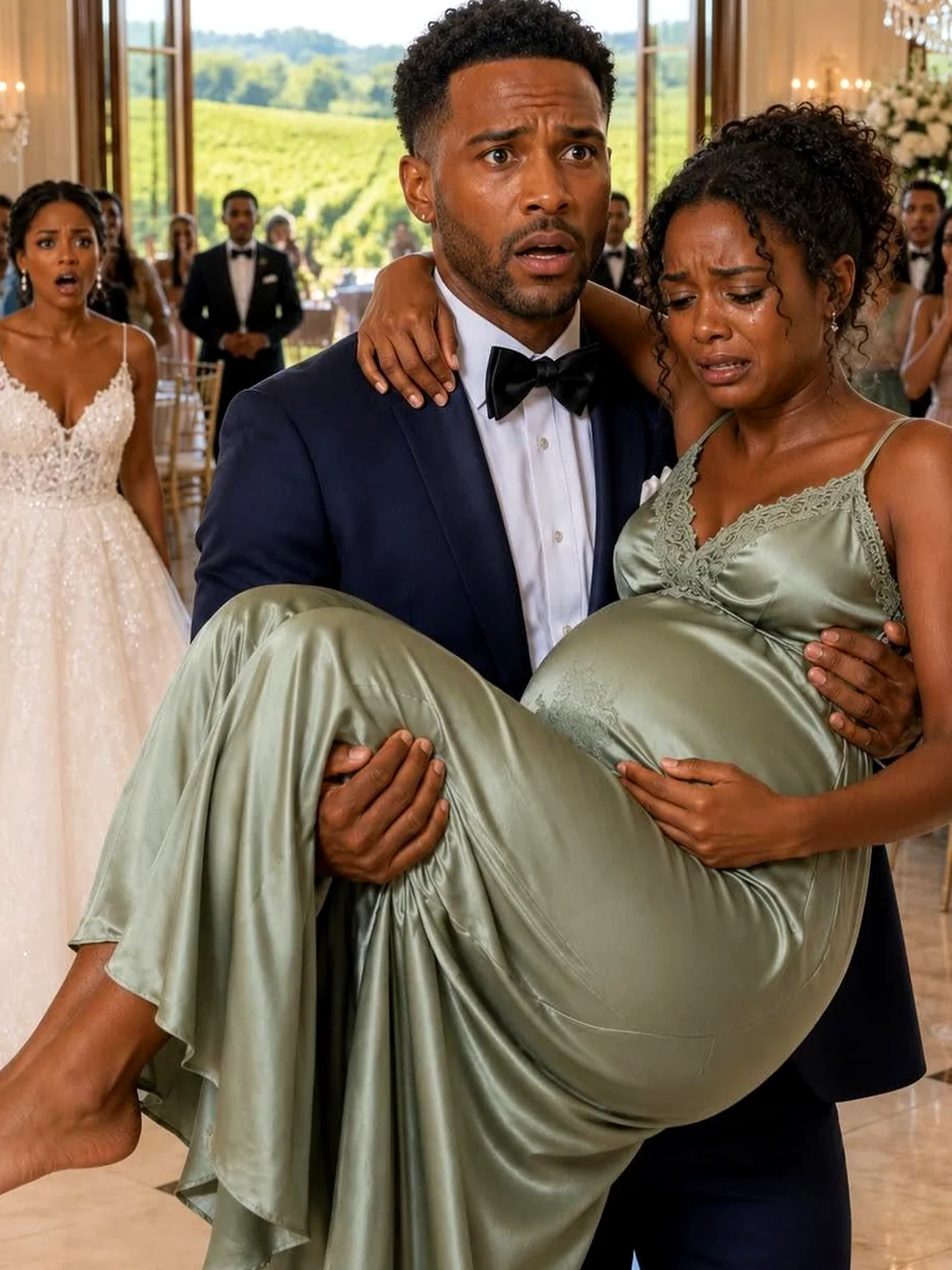Locked in a Bathroom During a Wedding, I Faced Labor and My Mother-in-Law’s Betrayal as the Truth Unraveled