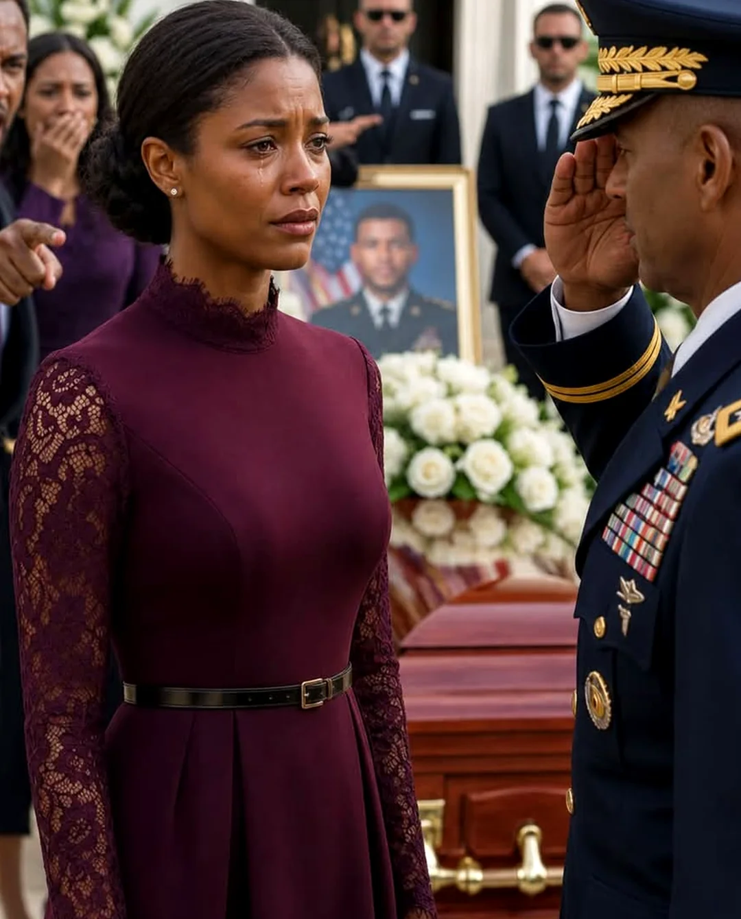 Ten Years After My Family Disowned Me, I Returned to My Grandfather’s Funeral and Found My True Worth in a Salute
