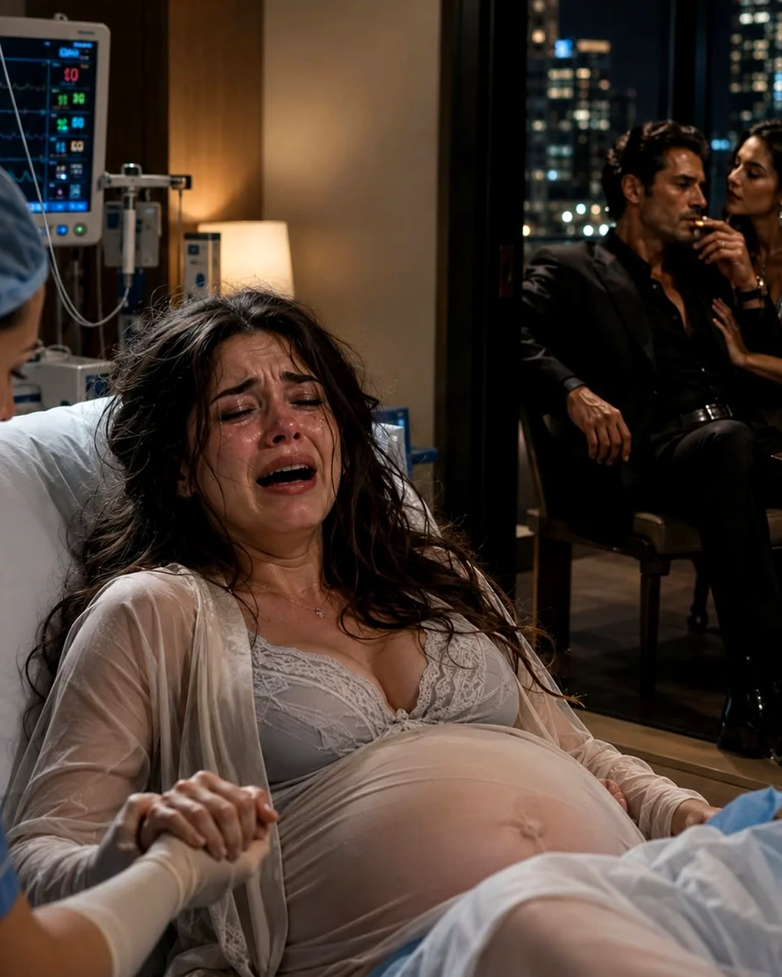 The Night I Realized My Husband Chose Power Over Me While I Fought Alone to Bring Our Daughter Into the World