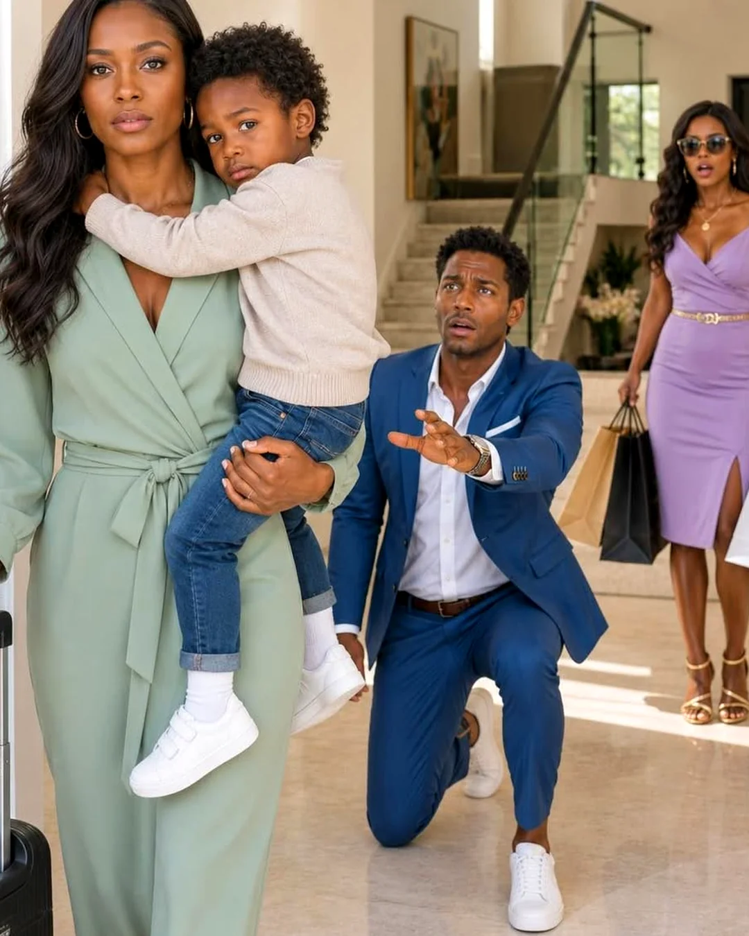 I Packed My Son’s Clothes and Left While My Husband Bought Diamonds for Another Woman