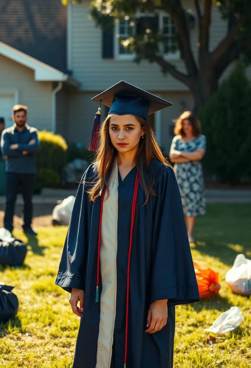 I Graduated with Honors, but My Family Left Me in Trash Bags on the Lawn