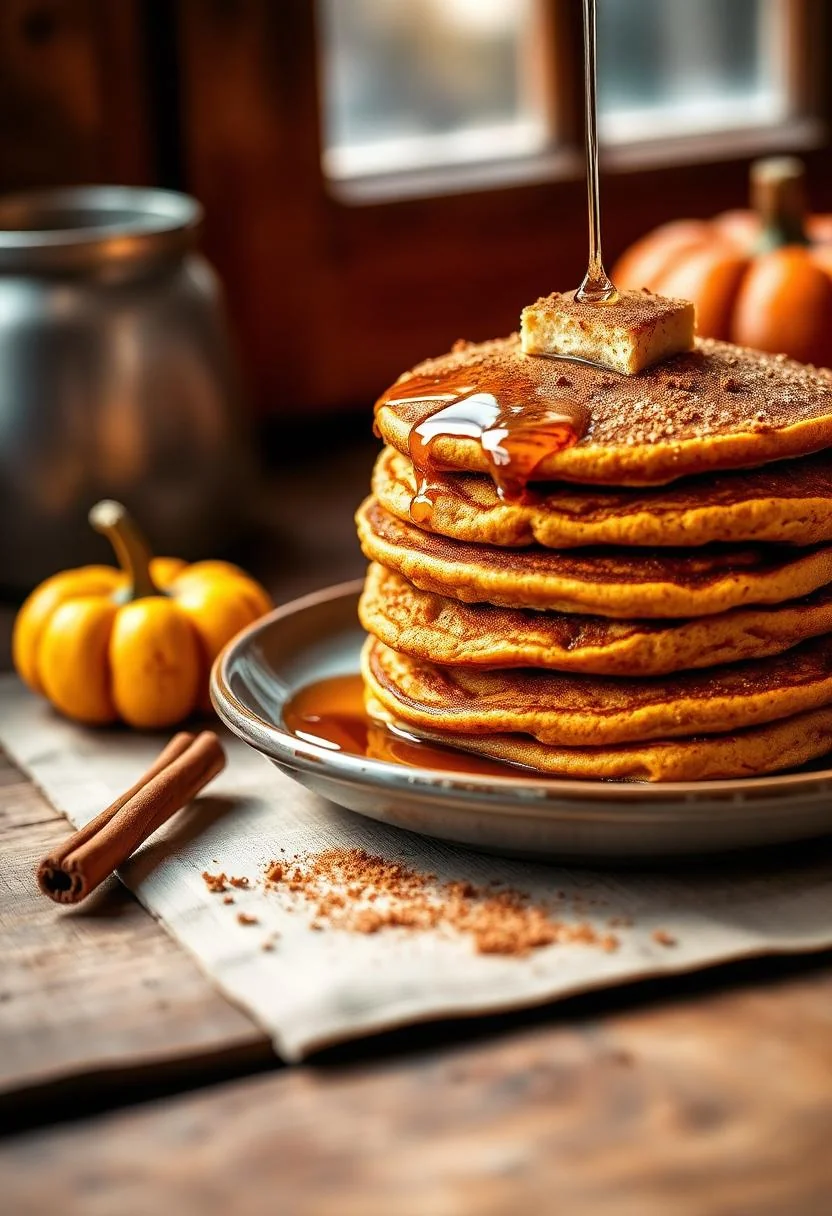 Cozy Pumpkin Spice Pancakes