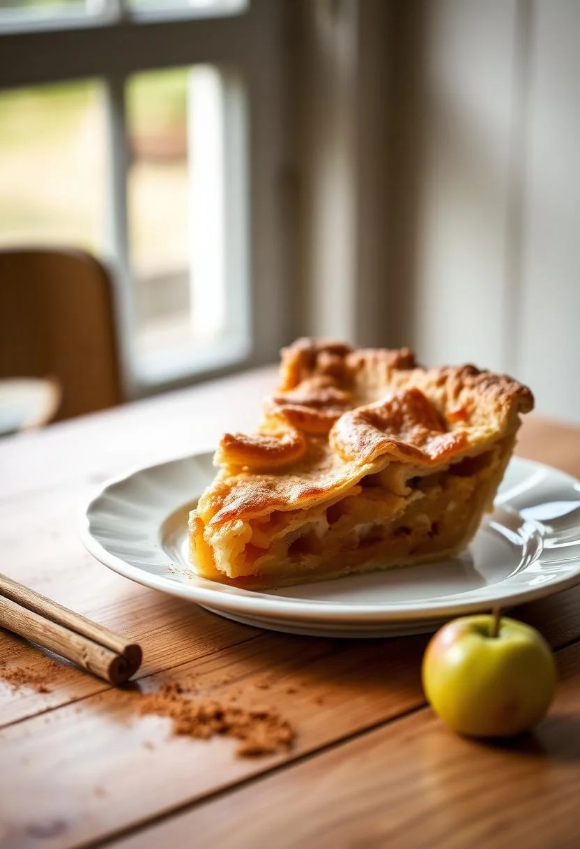 Homestyle Rustic Apple Pie