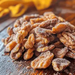 Welcome to the delightful world of sweet snacks, where every bite can transport you to a realm of comfort and indulgence. Among the myriad of sweet treats, Sweet Cinnamon Sugar Pecans stand out as a perfect blend of sweetness and spice, tantalizing your taste buds with their crunchy texture and rich flavor profile. These pecans are not just a treat; they are a versatile delight that can elevate any occasion. Whether you're enjoying them as a snack, gifting them in a decorative jar, or using them as a topping for desserts and salads, sweet cinnamon sugar pecans are an irresistible addition to your culinary repertoire.