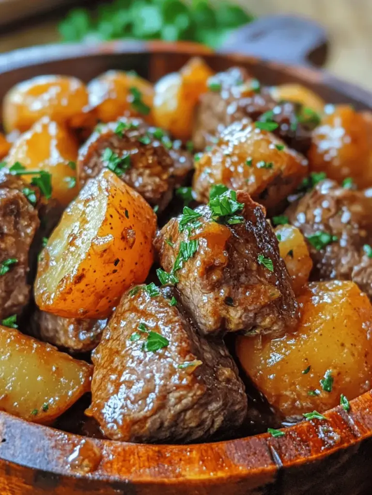 In the world of cooking, few appliances offer the convenience and flavor enhancement of a slow cooker. This versatile kitchen tool allows busy home cooks to prepare hearty meals with minimal effort, making it a staple in many households. One standout recipe that embodies the magic of slow cooking is Slow Cooker Garlic Butter Beef Bites & Potatoes. This dish not only presents an enticing aroma that fills your home but also delivers rich flavors and melt-in-your-mouth tenderness, making it an ideal choice for family dinners or gatherings.