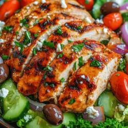 The Mediterranean diet is not just a way of eating; it’s a lifestyle that emphasizes fresh, wholesome ingredients, vibrant flavors, and balanced nutrition. Rooted in the traditional eating patterns of countries bordering the Mediterranean Sea, this diet is renowned for its numerous health benefits, including improved heart health, better weight management, and enhanced overall well-being. One of the standout dishes that embody the essence of this diet is the Greek Chicken Salad—a refreshing, nutritious meal that is as versatile as it is delicious.