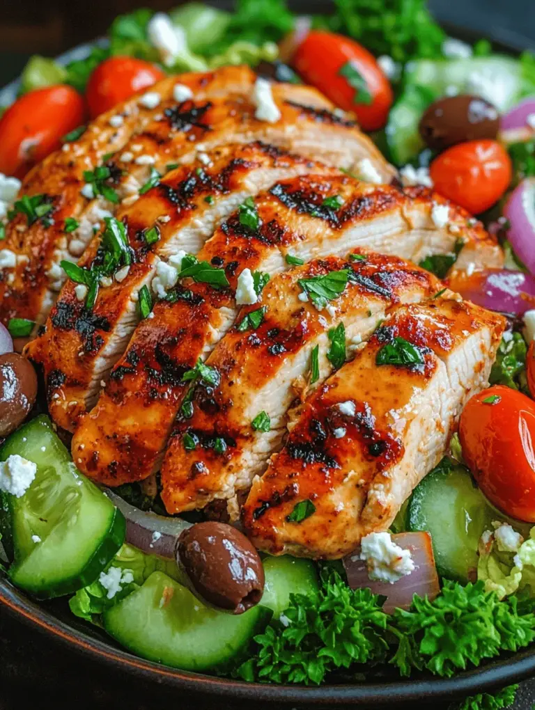 The Mediterranean diet is not just a way of eating; it’s a lifestyle that emphasizes fresh, wholesome ingredients, vibrant flavors, and balanced nutrition. Rooted in the traditional eating patterns of countries bordering the Mediterranean Sea, this diet is renowned for its numerous health benefits, including improved heart health, better weight management, and enhanced overall well-being. One of the standout dishes that embody the essence of this diet is the Greek Chicken Salad—a refreshing, nutritious meal that is as versatile as it is delicious.