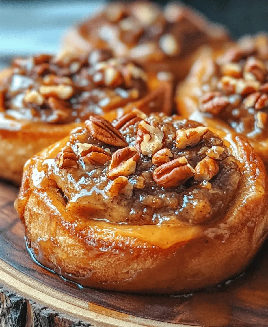 There’s something magical about the aroma of freshly baked Sweet & Nutty Pecan Sticky Buns wafting through your home. These delightful treats are not just a feast for the senses; they represent a perfect blend of flavors and textures that can elevate any breakfast, brunch, or dessert experience. Imagine biting into a warm, gooey bun, where the sweetness of brown sugar melds beautifully with the rich, nutty crunch of pecans. Each bite is a comforting embrace, reminiscent of cozy mornings spent in the kitchen with loved ones.