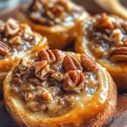 There’s something magical about the aroma of freshly baked Sweet & Nutty Pecan Sticky Buns wafting through your home. These delightful treats are not just a feast for the senses; they represent a perfect blend of flavors and textures that can elevate any breakfast, brunch, or dessert experience. Imagine biting into a warm, gooey bun, where the sweetness of brown sugar melds beautifully with the rich, nutty crunch of pecans. Each bite is a comforting embrace, reminiscent of cozy mornings spent in the kitchen with loved ones.